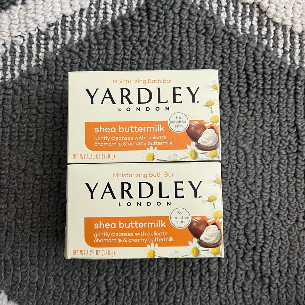 Yardley Bath Bars - Shea Buttermilk